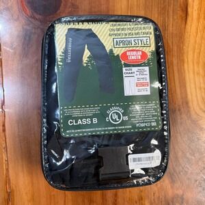 NEW Forrester Apron Style Regular length Mens Safety Chaps pants Chainsaw L3-6
